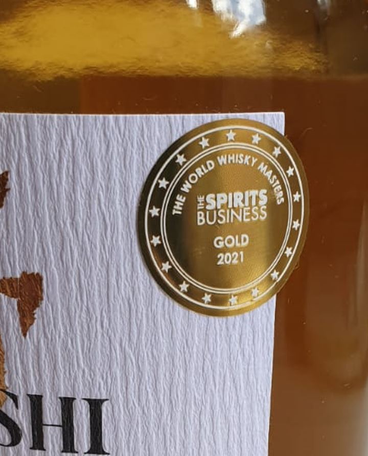 NOBUSHI SINGLE GRAIN  43% THE SPIRITS BUSINESS GOLD 2021