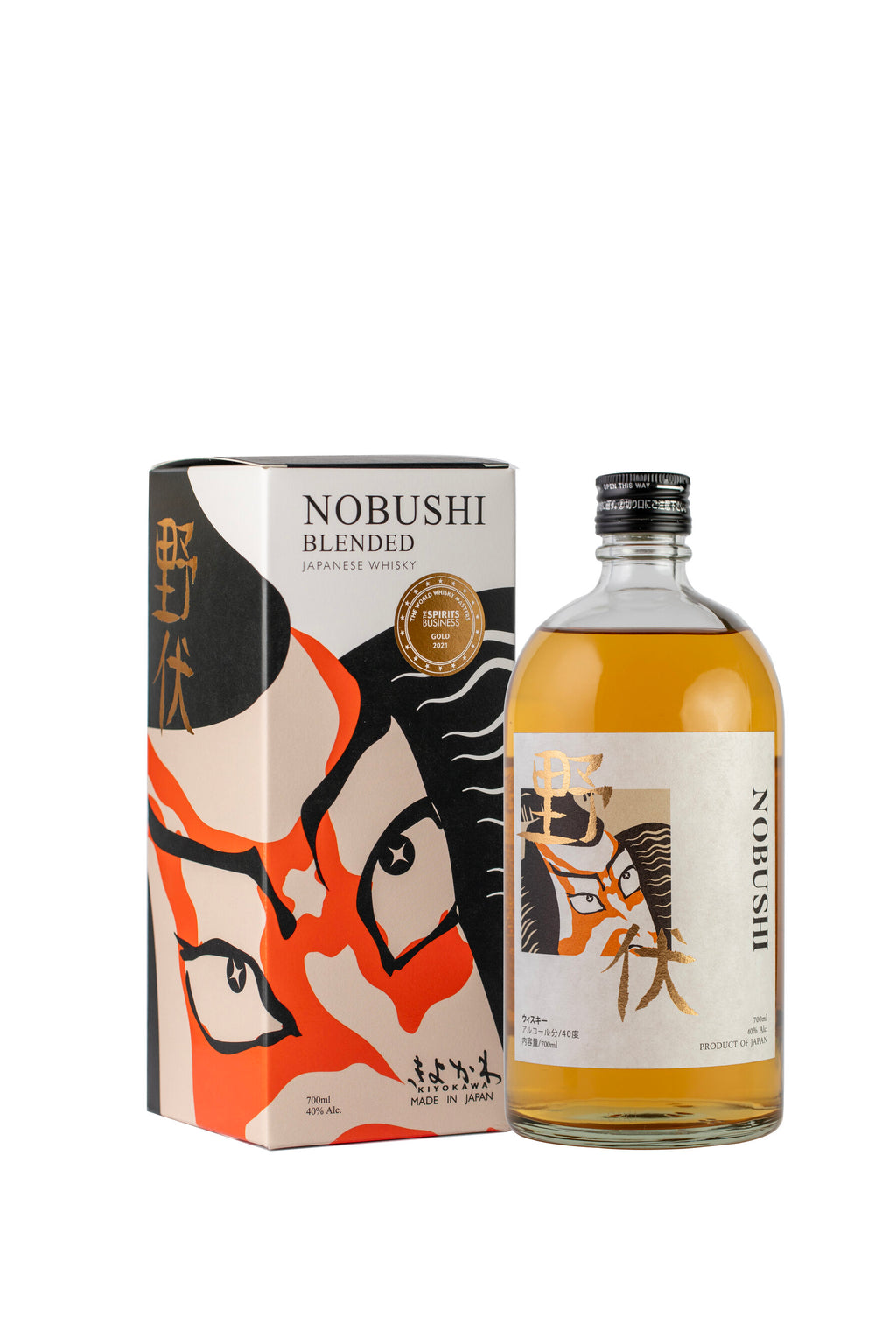 NOBUSHI BLENDED   40%    THE SPIRITS BUSINESS GOLD 2021